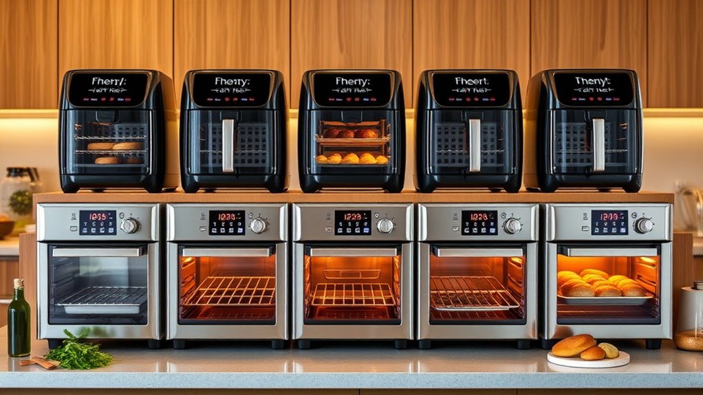 top air fryer toaster oven combos