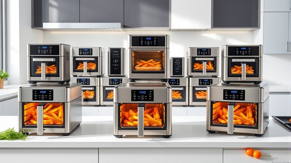top air fryer toaster ovens