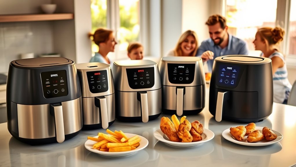 top air fryers for large families