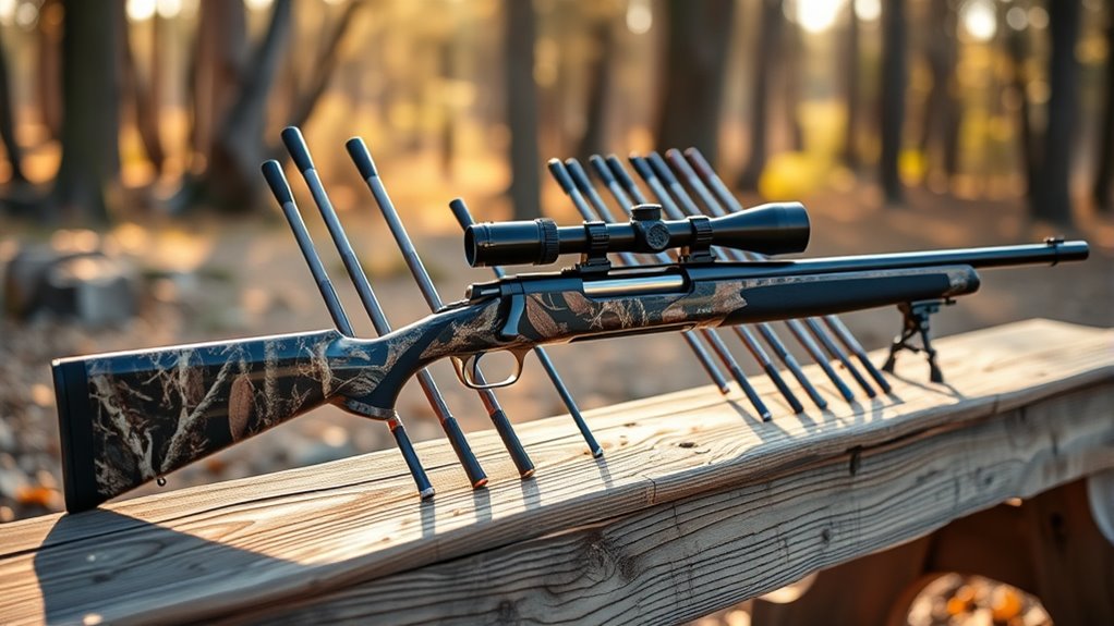 top air rifle shooting sticks
