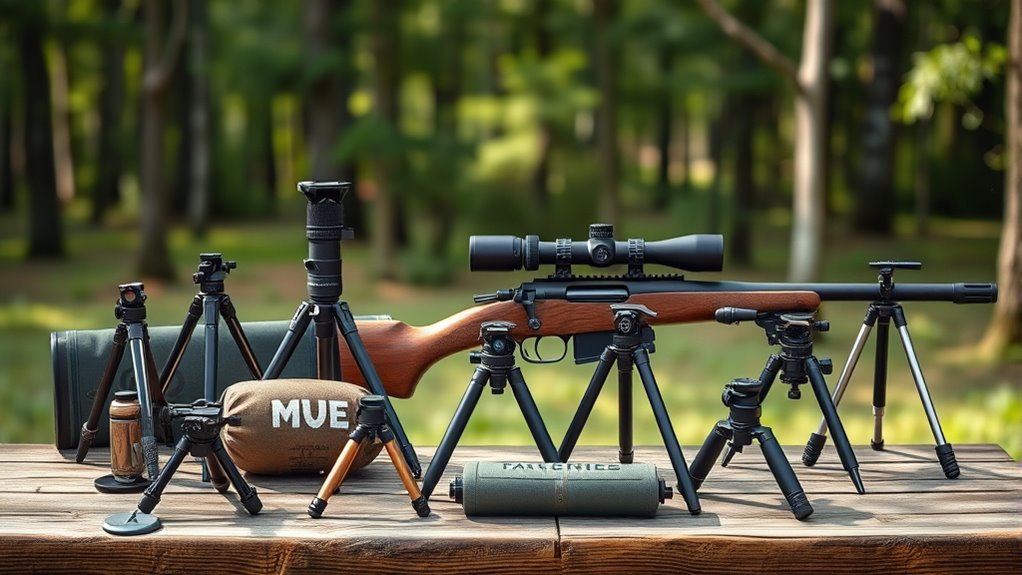 top air rifle shooting supports