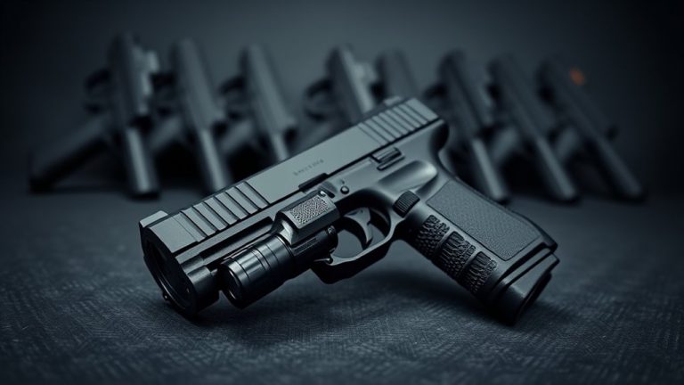 top airsoft pistol flashlights