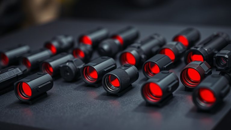 top airsoft red dot sights