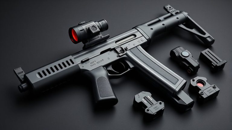 top ak pistol red dots