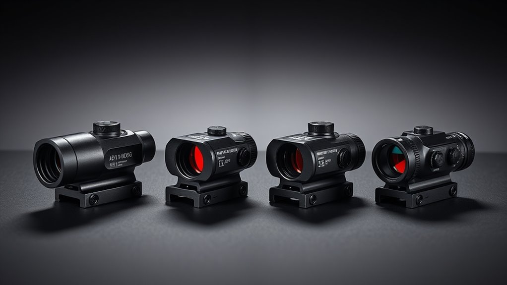top american red dot sights