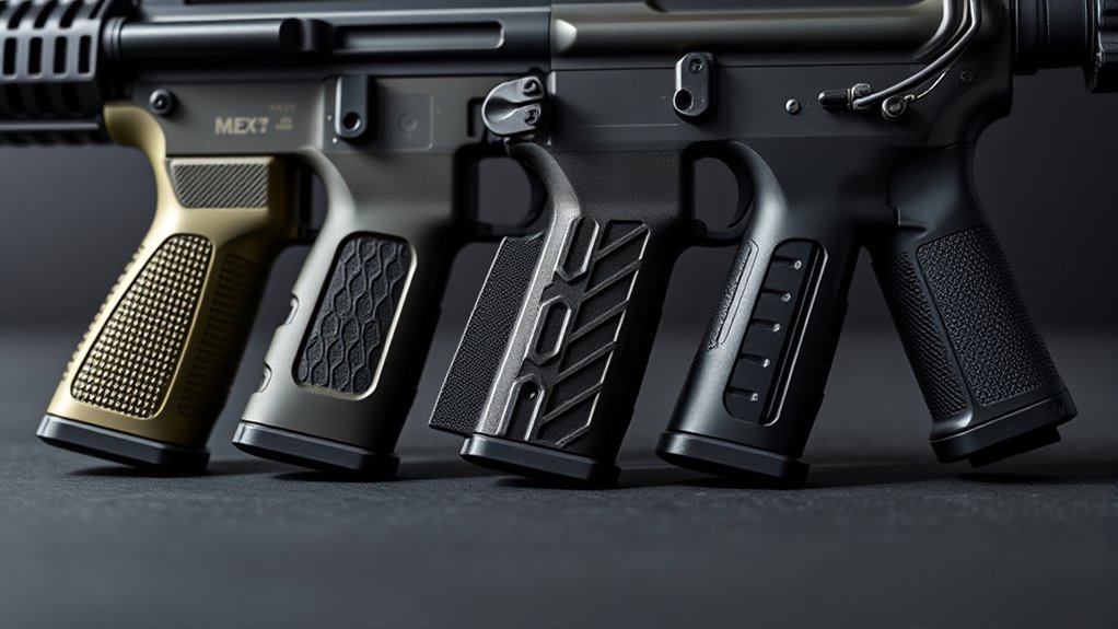top ar10 pistol grips