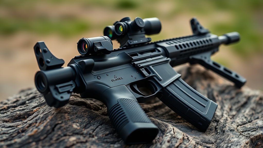 top ar 15 pistol optics