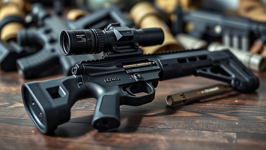 top ar 15 pistol optics