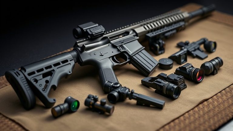 top ar 15 pistol optics