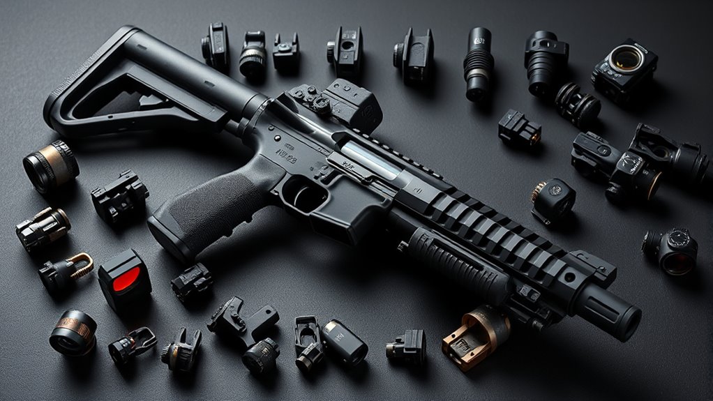 top ar 15 pistol sights