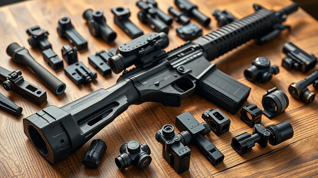 top ar 15 pistol sights