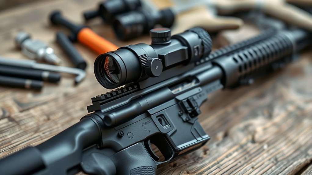 top ar pistol iron sights