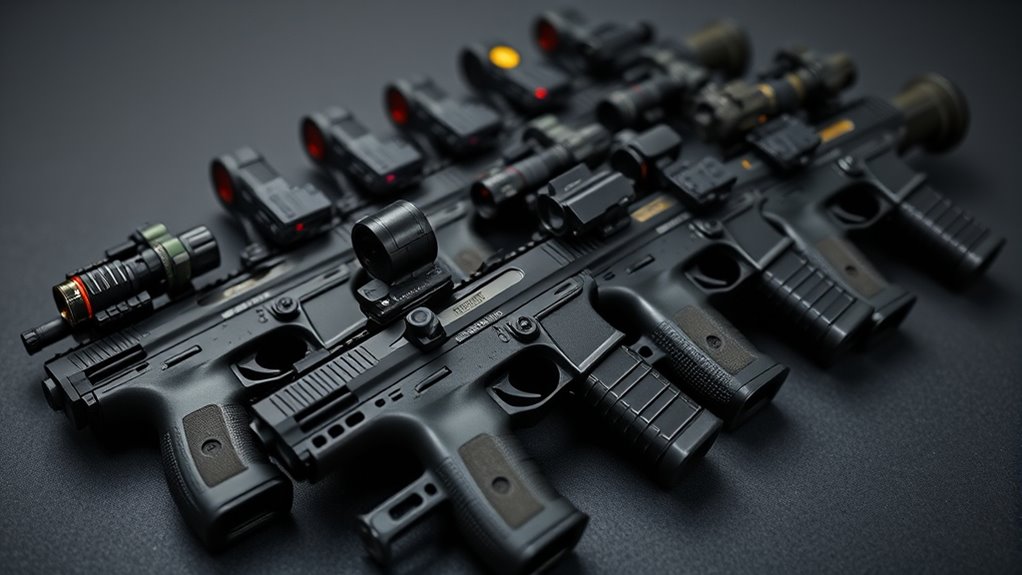 top ar pistol optics
