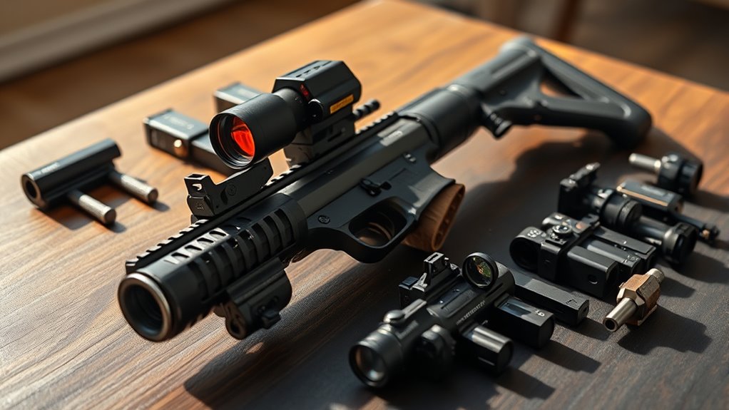top ar pistol optics