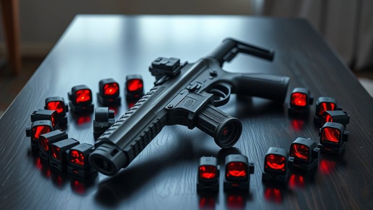 top ar pistol red dots