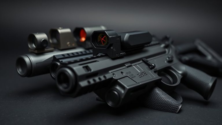 top ar pistol reflex sights