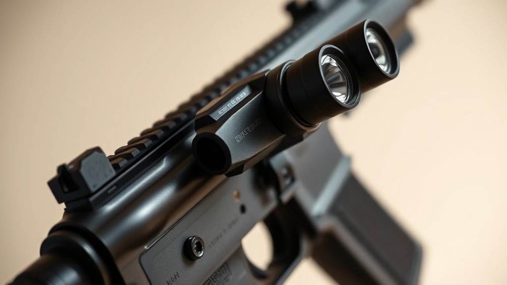 top ar pistol weapon lights