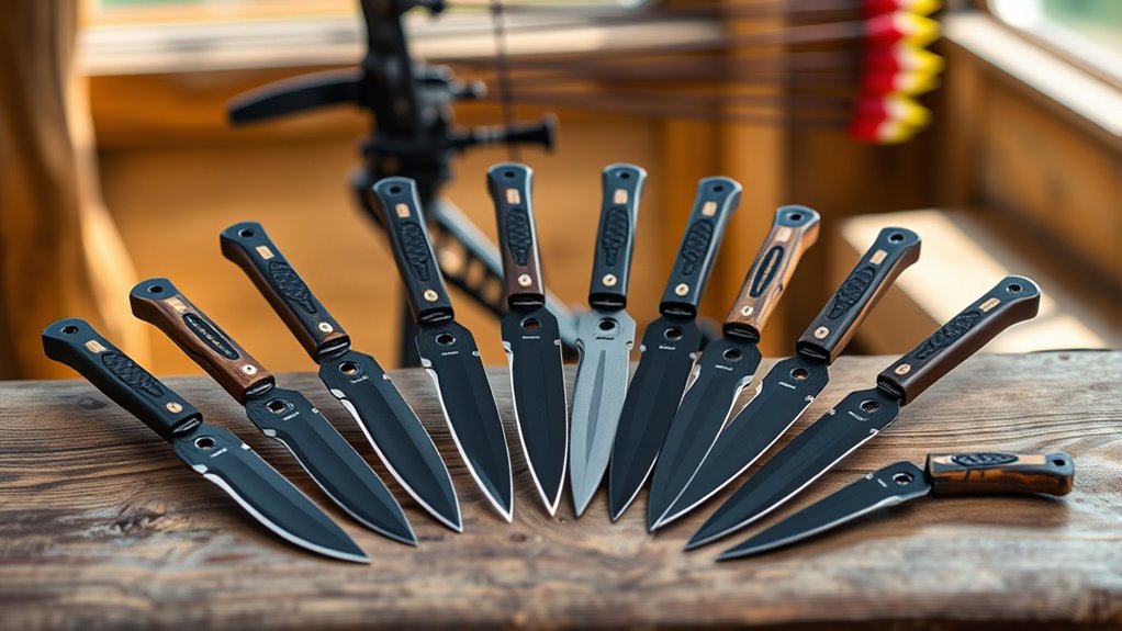 top archery bow knives