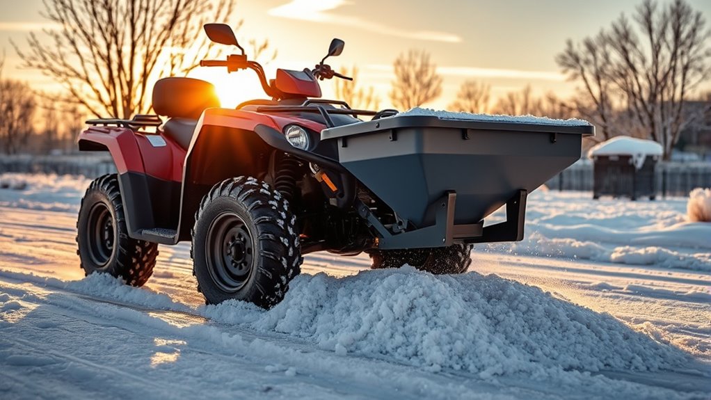top atv salt spreader picks