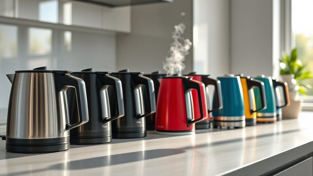 top auto shutoff electric kettles