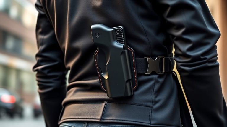 top back carry holster options