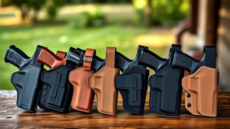 top back holster picks