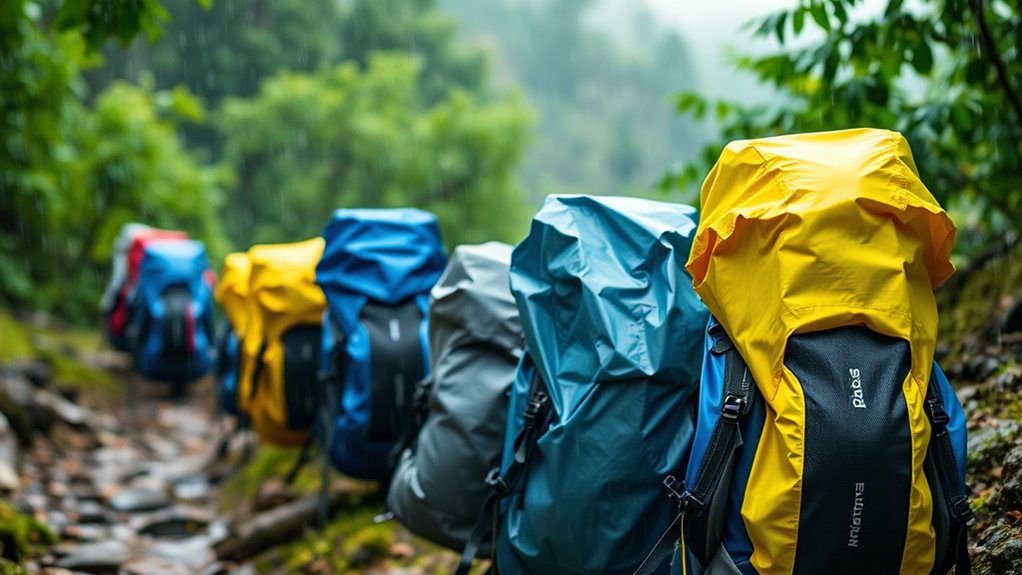 top backpack rain covers