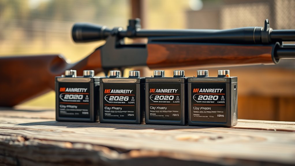 top batteries for pigeon throwers