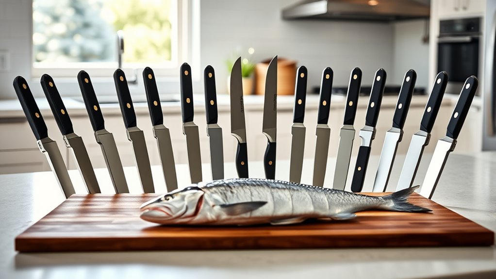 top battery fillet knives