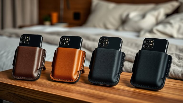 top bed phone holsters