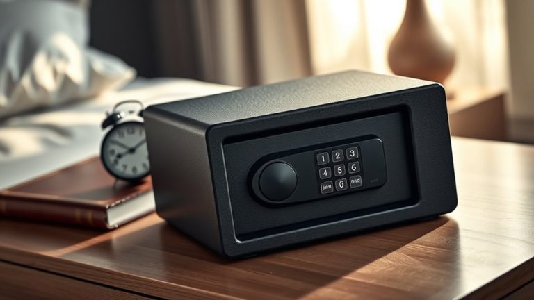 top bedside handgun safes