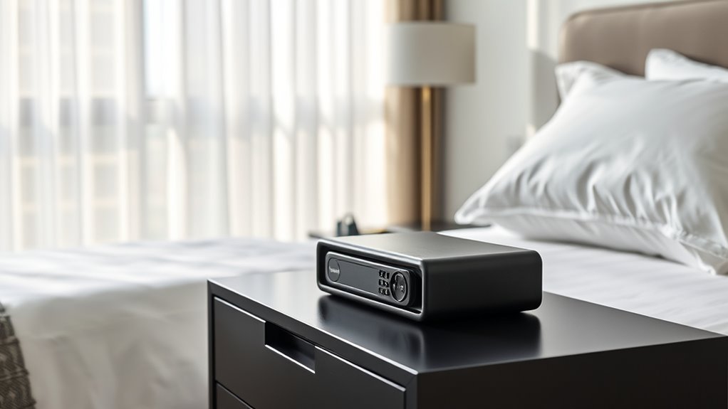 top bedside pistol safes