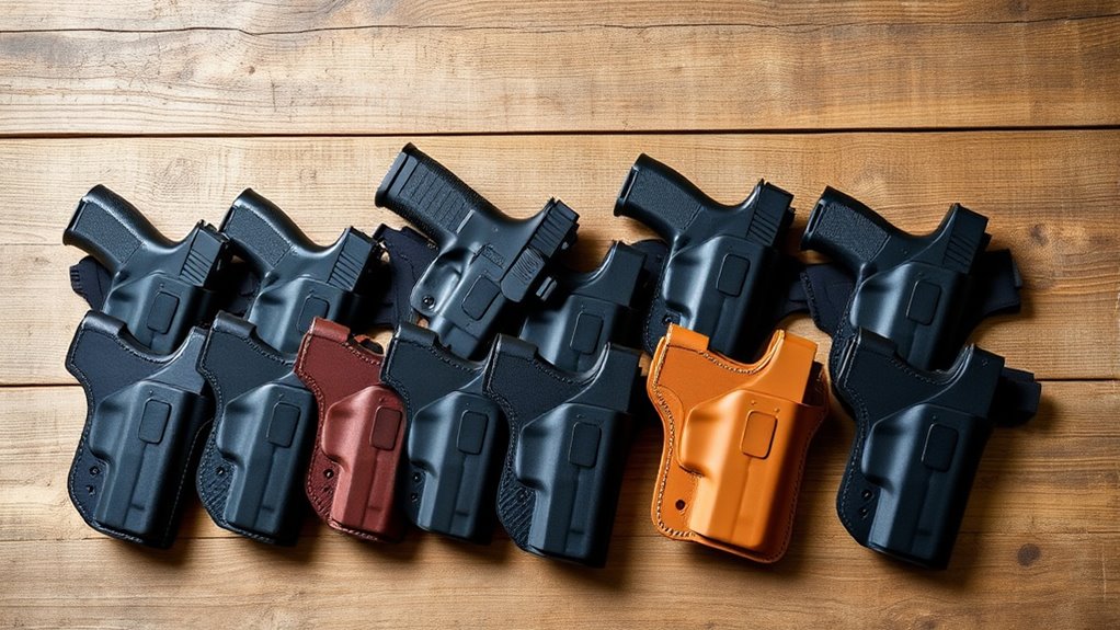 top belly band holsters