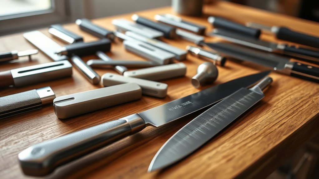 top bench knife sharpeners