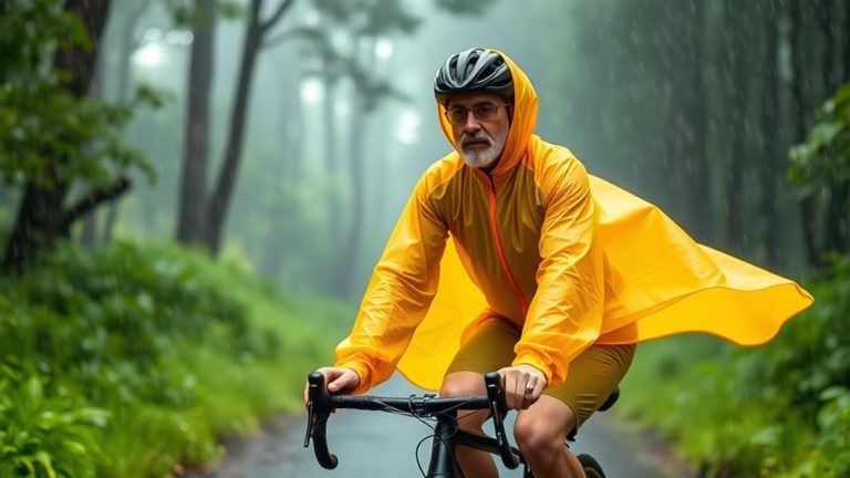 top biking rain ponchos
