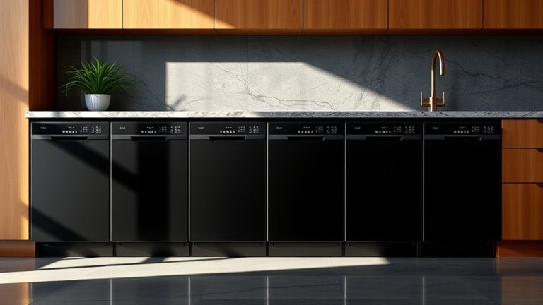 top black stainless dishwashers