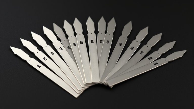 top blades for precision