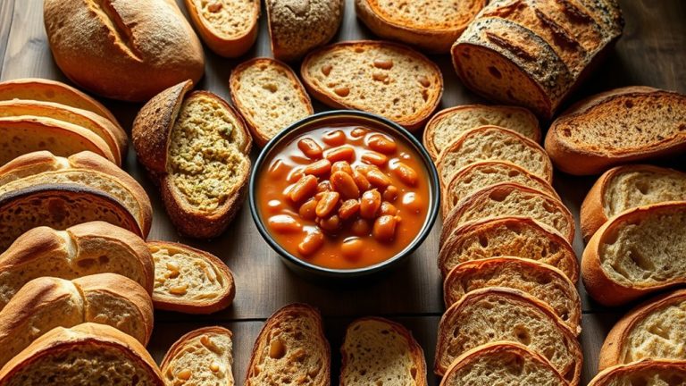 top breads for toasted beans