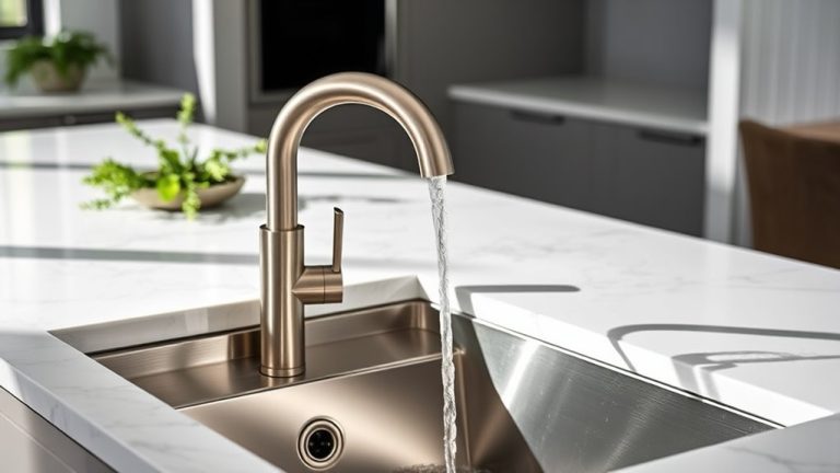 top brushed nickel faucets