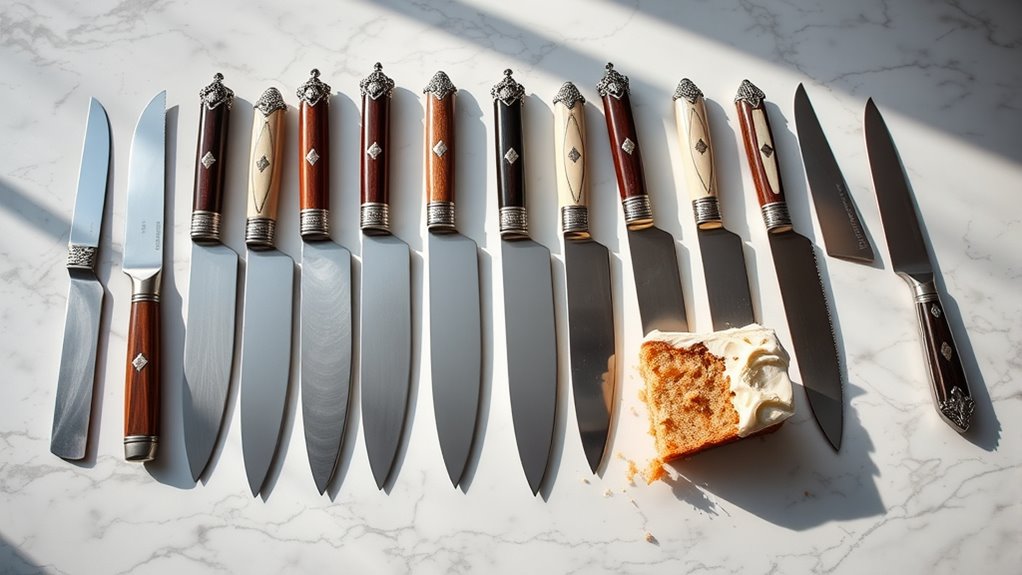 top cake cutting knives