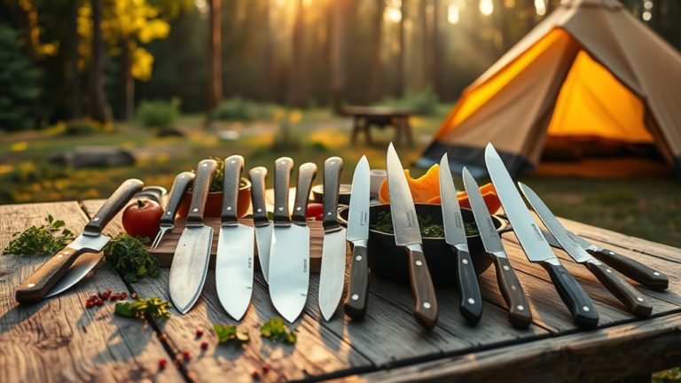 top camping chef knives