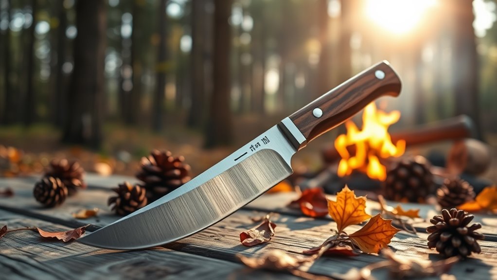 top camping chopper knives