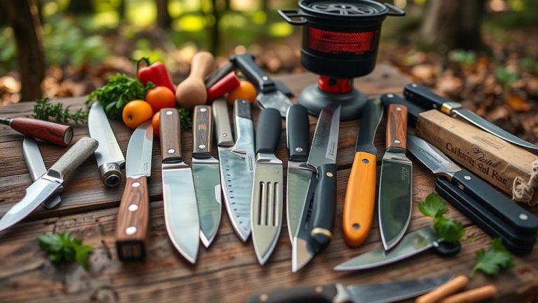 top camping food prep knives
