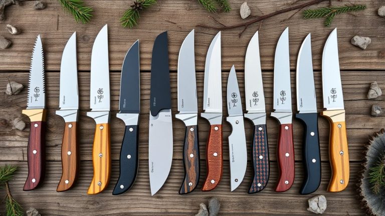 top camping survival knives