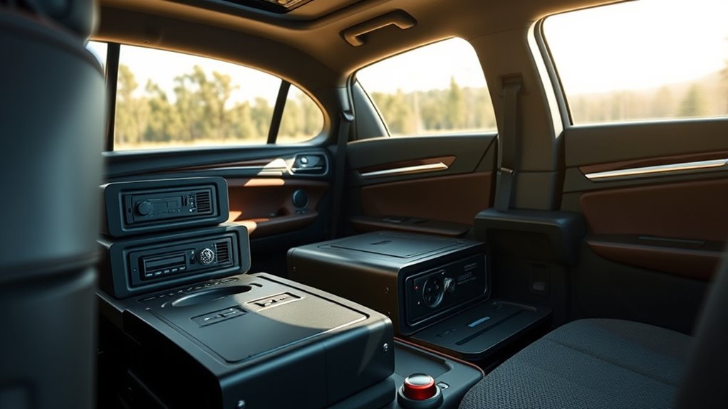 top car gun safes
