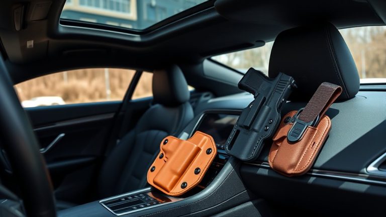 top car holster options