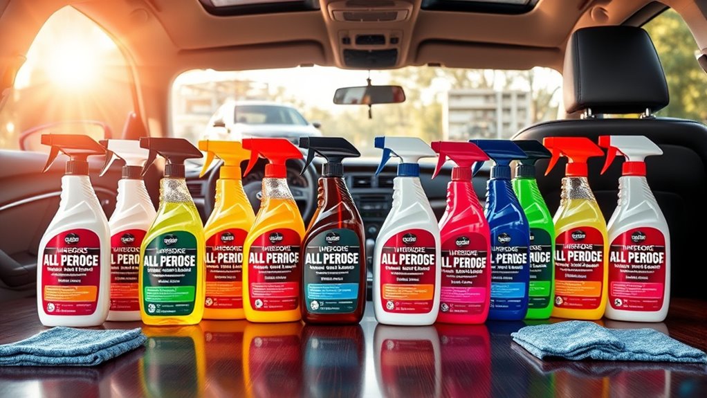 top car interior cleaners