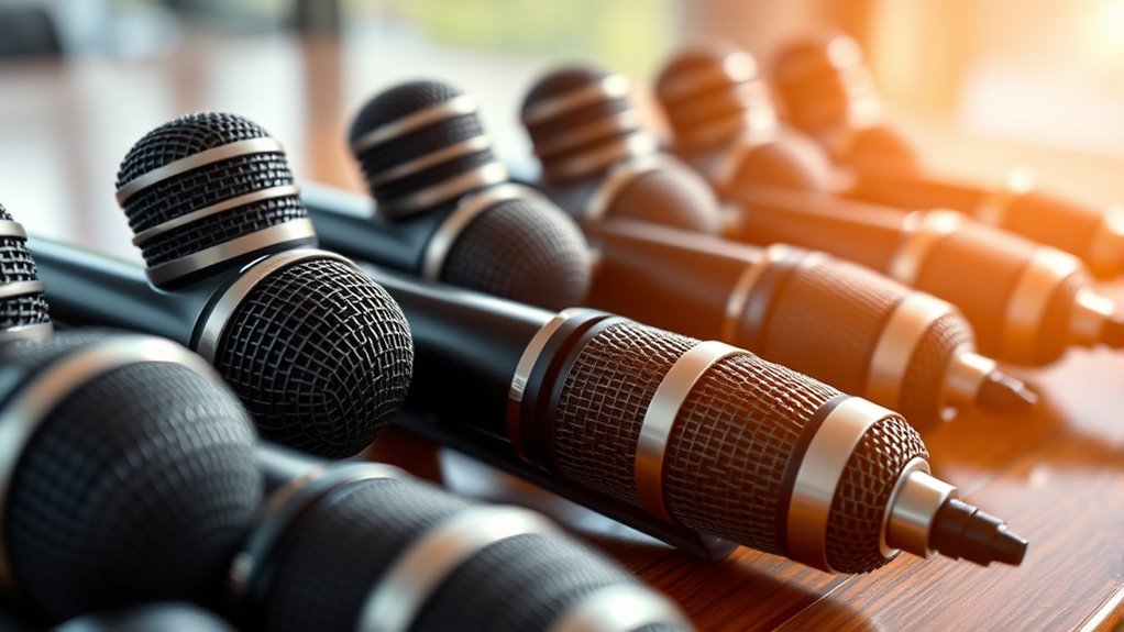 top car microphone picks