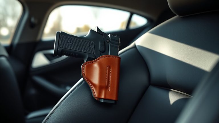 top car pistol holsters