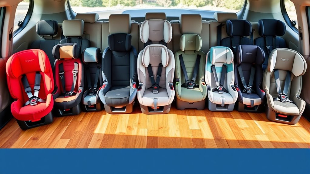 top car seats for 35